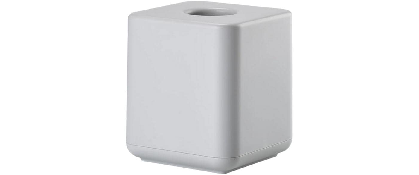 Zone Kosmetiktuchbox Ume, Hellgrau 13x13x15.1 cm (LxBxH), ABS