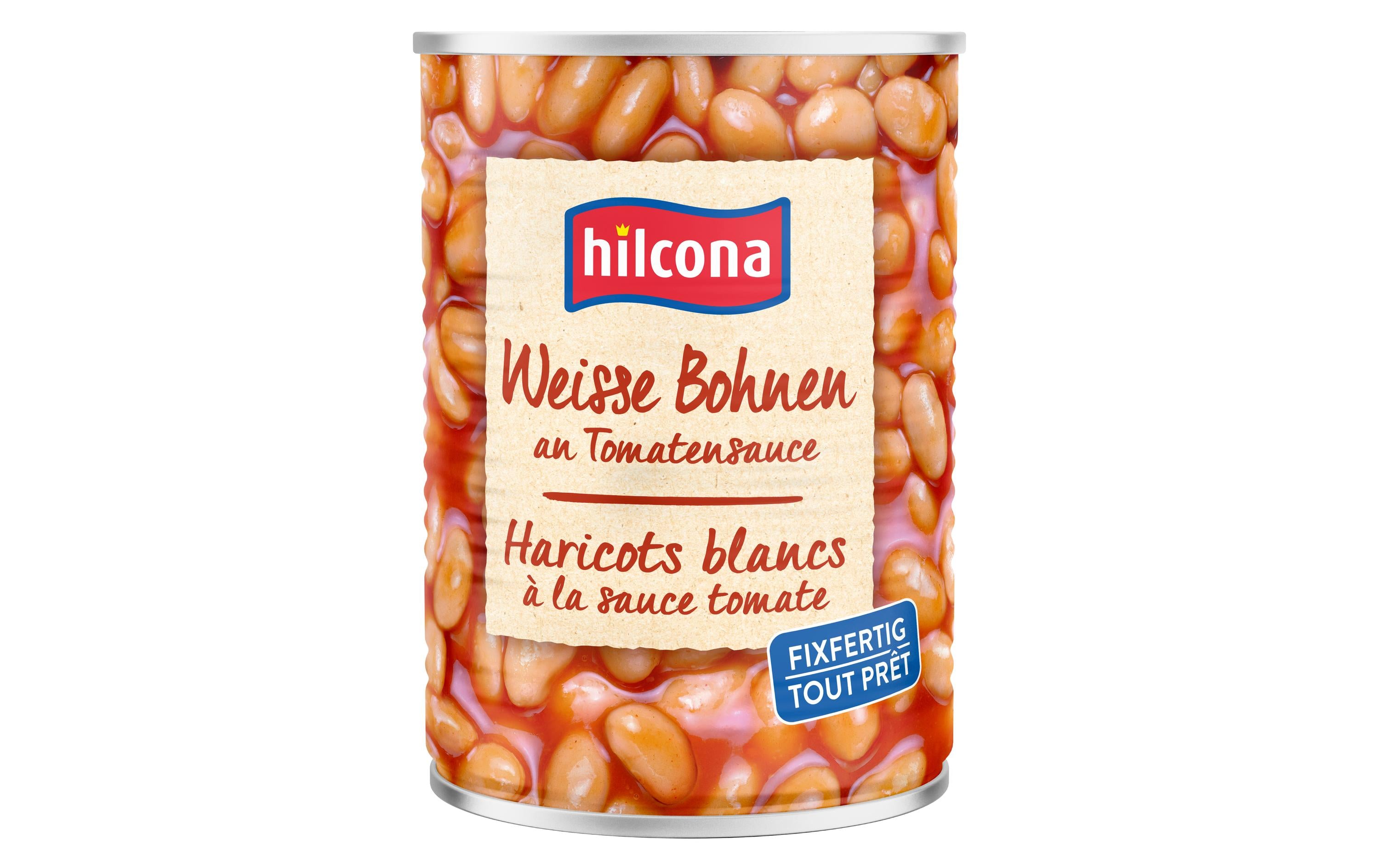 Hilcona Weisse Bohnen an Tomatensauce 445 g