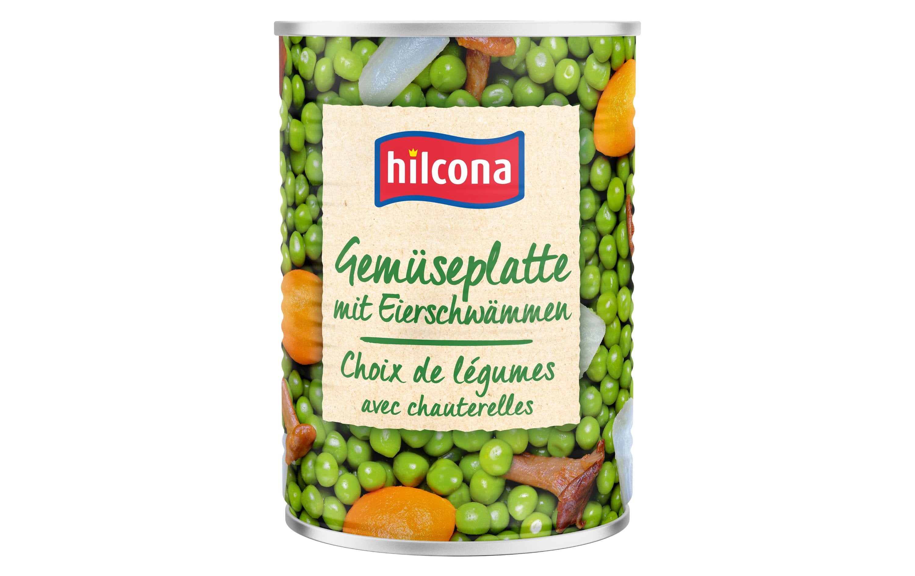 Hilcona Gemüseplatte mit Eierschwämmen 420 g