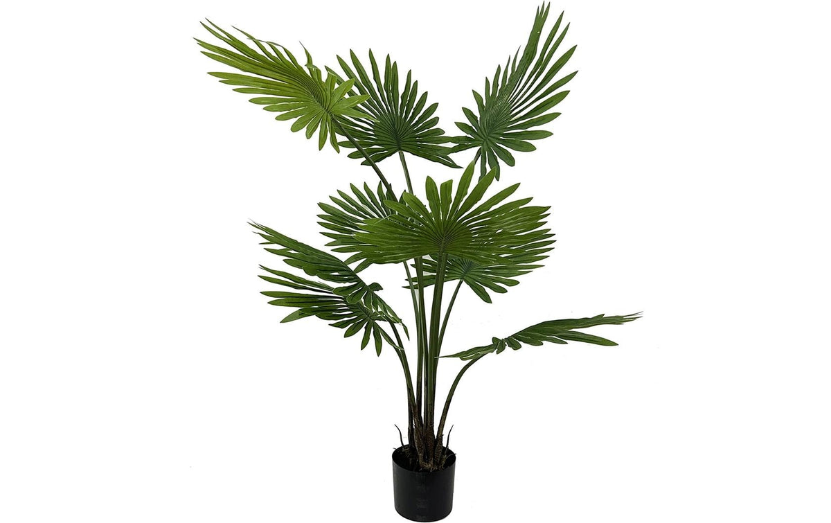 present time Kunstpflanze Fan Palm Kunststoff