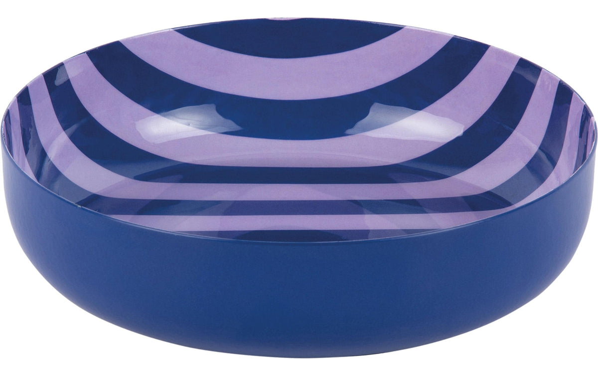 present time Bowl Animado Small Cobalt blue w. soft purple