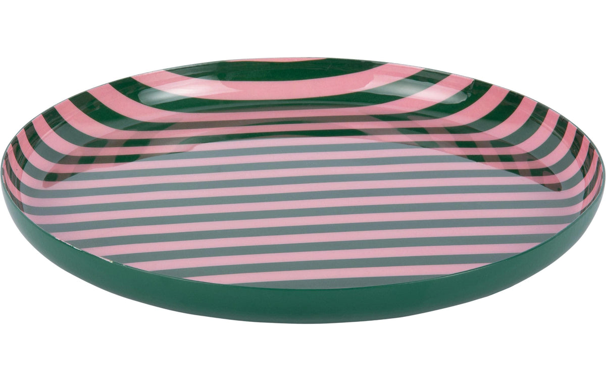 present time Teller Animado Medium Retro green w. soft pink