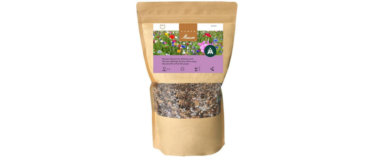 Mausers Blumenmix Schönes Land 350g Doypack