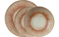 AK Teller Set 12-Teilig Sunlight Red Stoneware