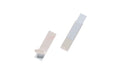 Durable Pocketfix 18x75mm Ordnerschilder selbstklebend, transparent, 10 Stück