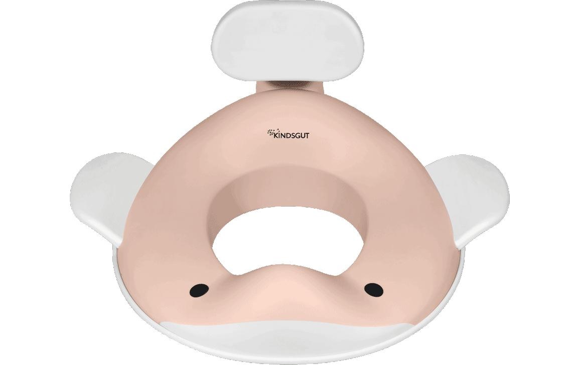 Kindsgut Toilettenaufsatz Wal peach