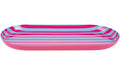 present time Servierpl. Animado Oval Large Bright pink w. soft blue