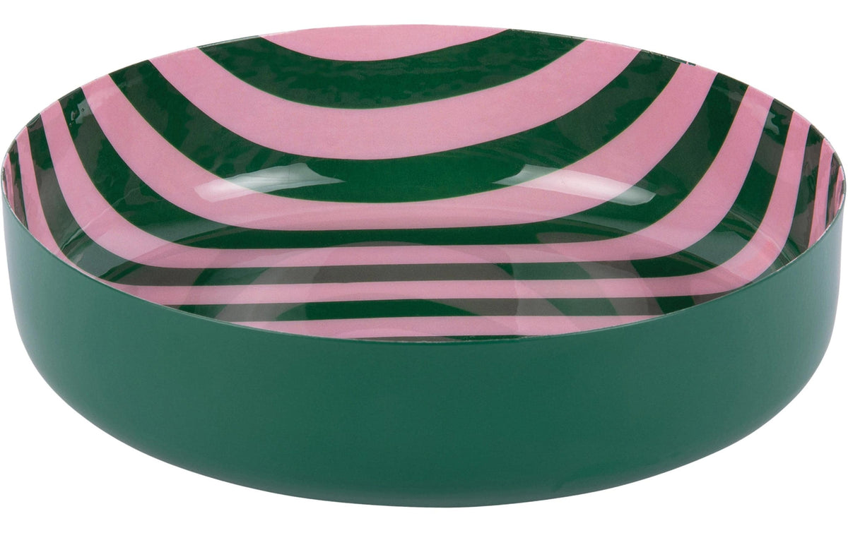 present time Bowl Animado Medium Retro green w. soft pink