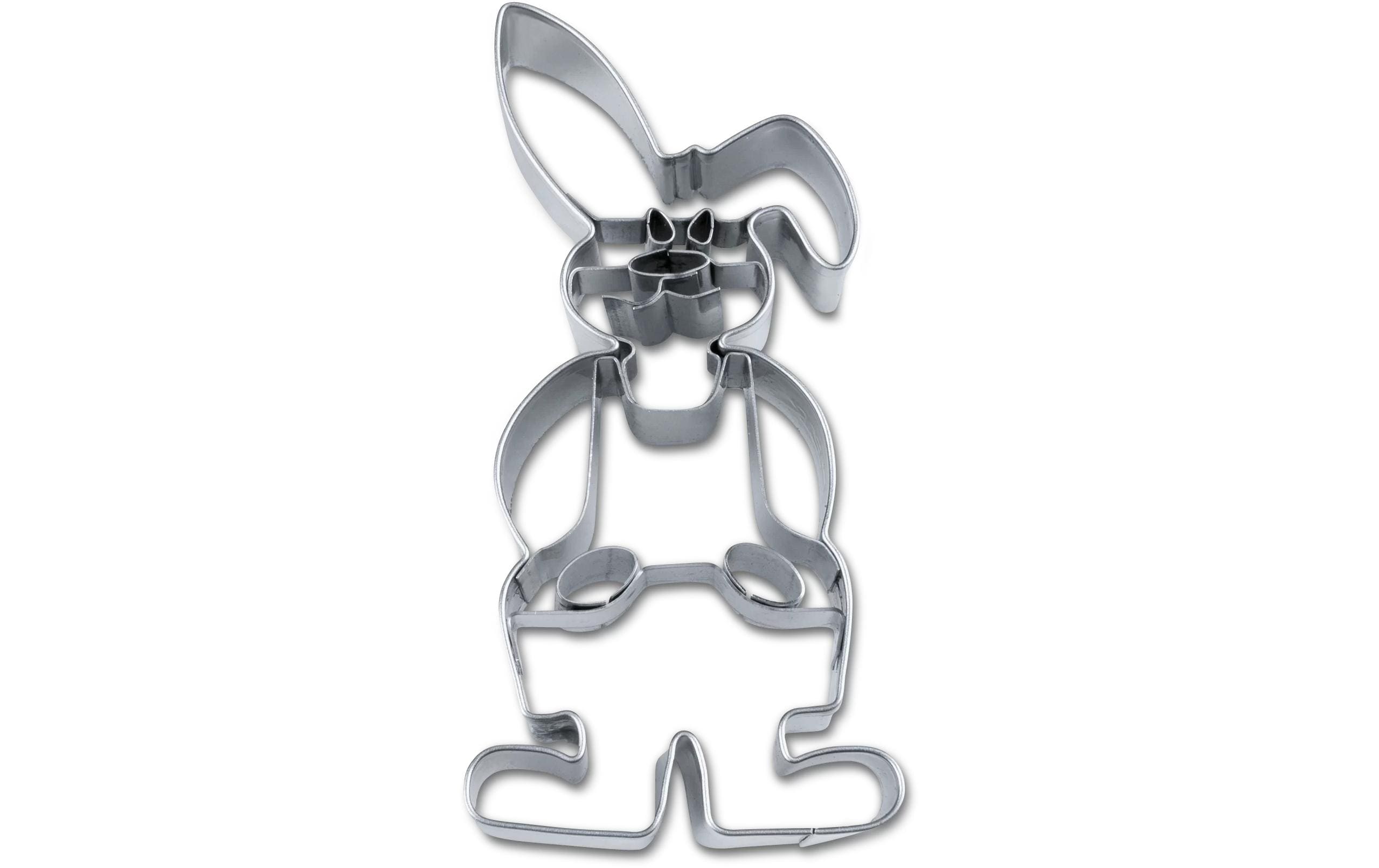 STÄDTER Präge-Ausstecher Hasenbub 9 cm, Edelstahl
