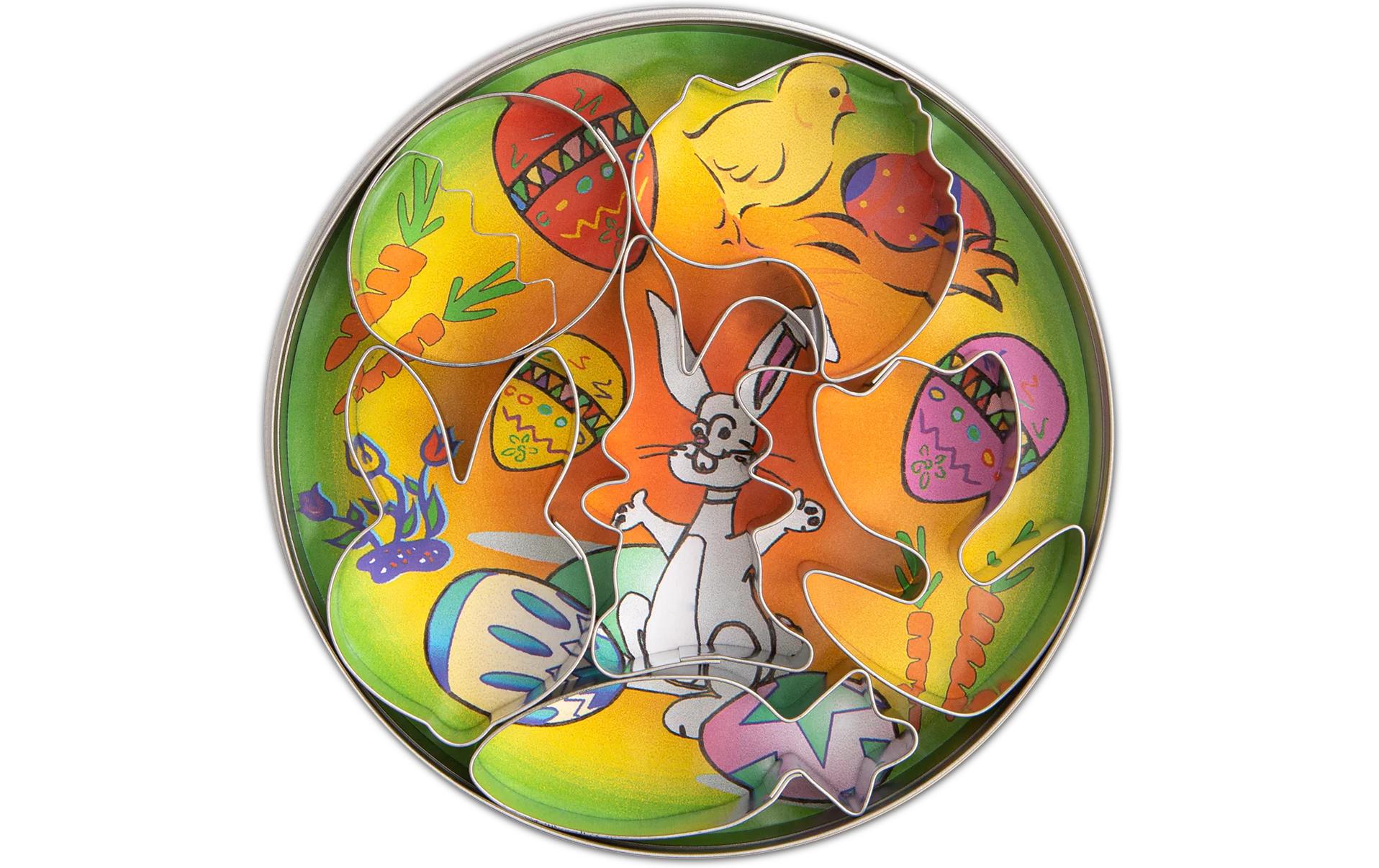 STÄDTER Ausstecher in Dose Ostern 6-teiliges Set