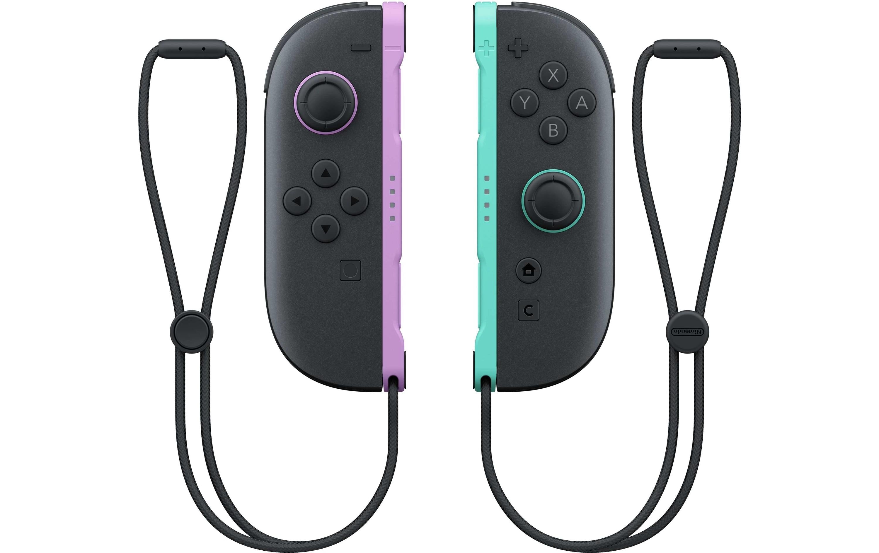 Nintendo Switch 2 Joy-Con 2er Set hellviolett/hellgrün