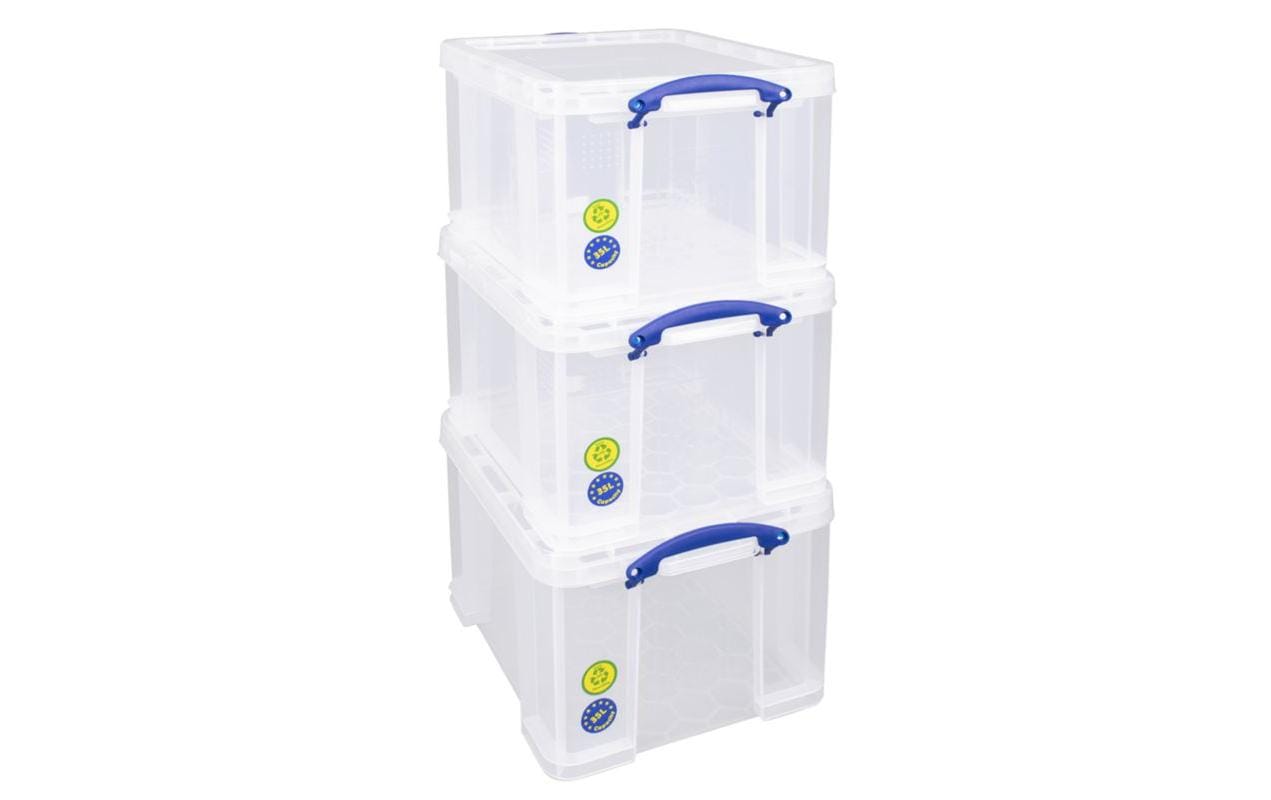 Really Useful Box Set 3 x 35 Liter Kunststoffbox, 480x310x390