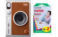 Fujifilm Instax Mini Evo Braun  KIT Inkl. 2 x Duo Pack