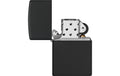 PL ZIPPO 218 BLACK MATTE Zippo mattschwarz