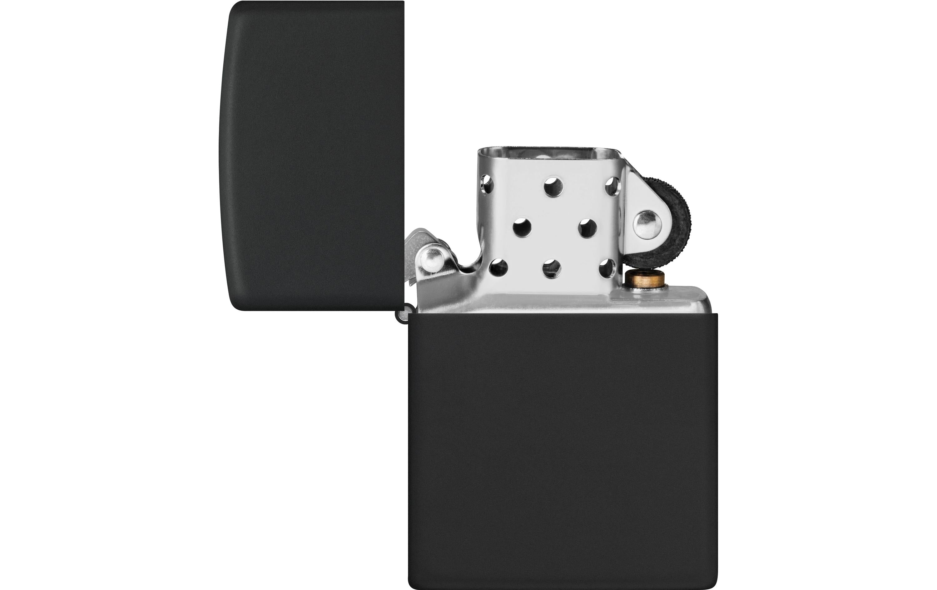 PL ZIPPO 218 BLACK MATTE Zippo mattschwarz