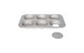 Patisse Mini-Quicheform-Blech Silver-Top Mit losen Böden, rund