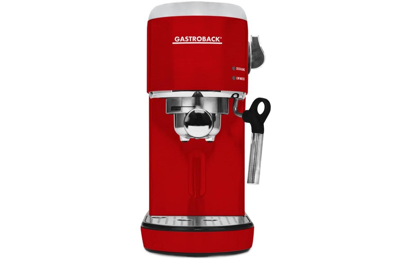 Gastroback Espressomaschine red