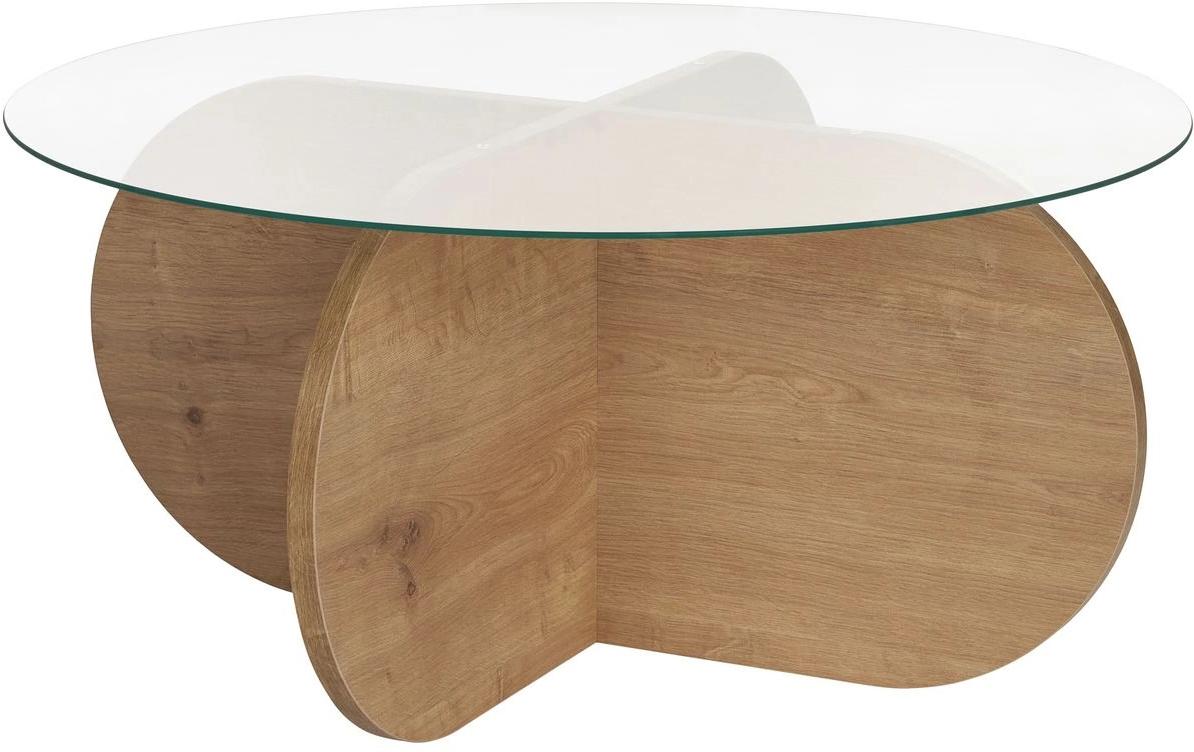 Woody Fashion Couchtisch Aeris 75 x 35 x 75 cm, Eiche