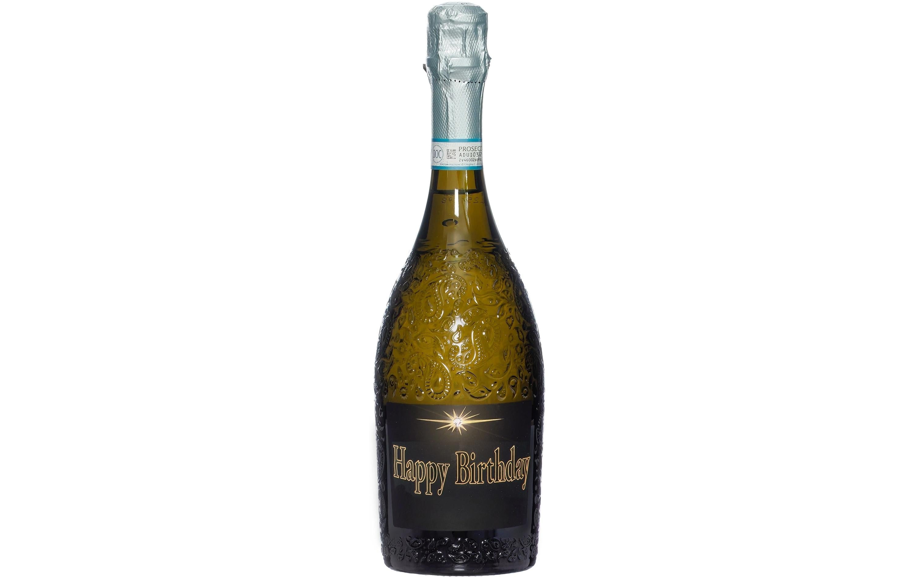 Dreams and Fantasy Prosecco dark Happy Birthday, 75cl