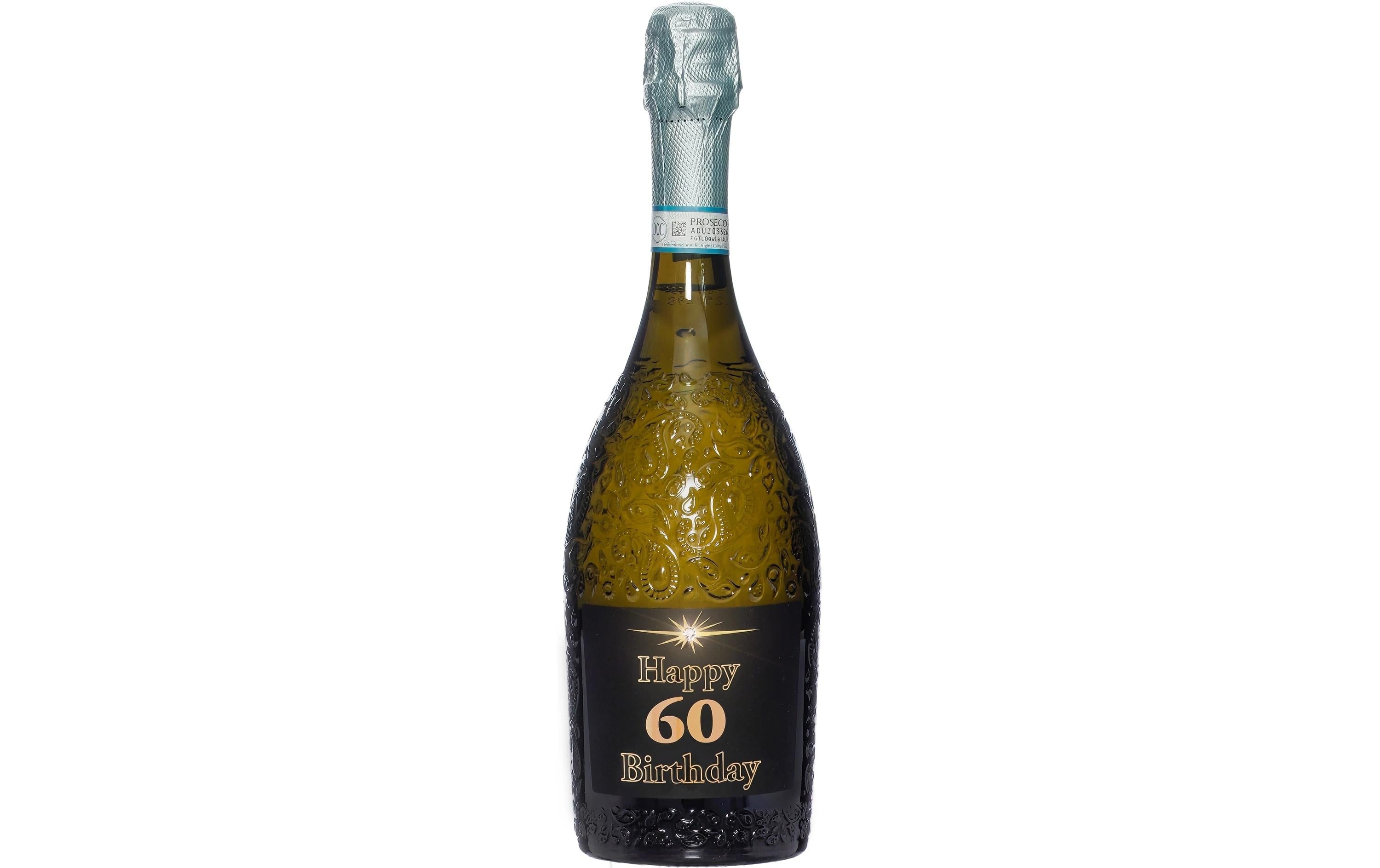 Dreams and Fantasy Prosecco dark Happy Birthday 60, 75cl