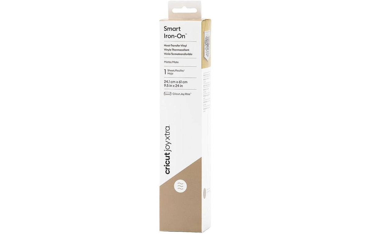 Cricut Aufbügelfolie Joy Xtra Smart gold 21 x 61 cm