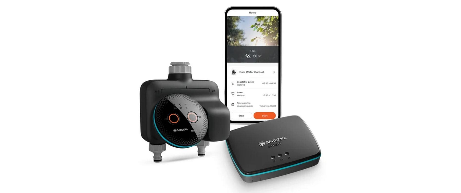 Smart Dual Water Control Set Set