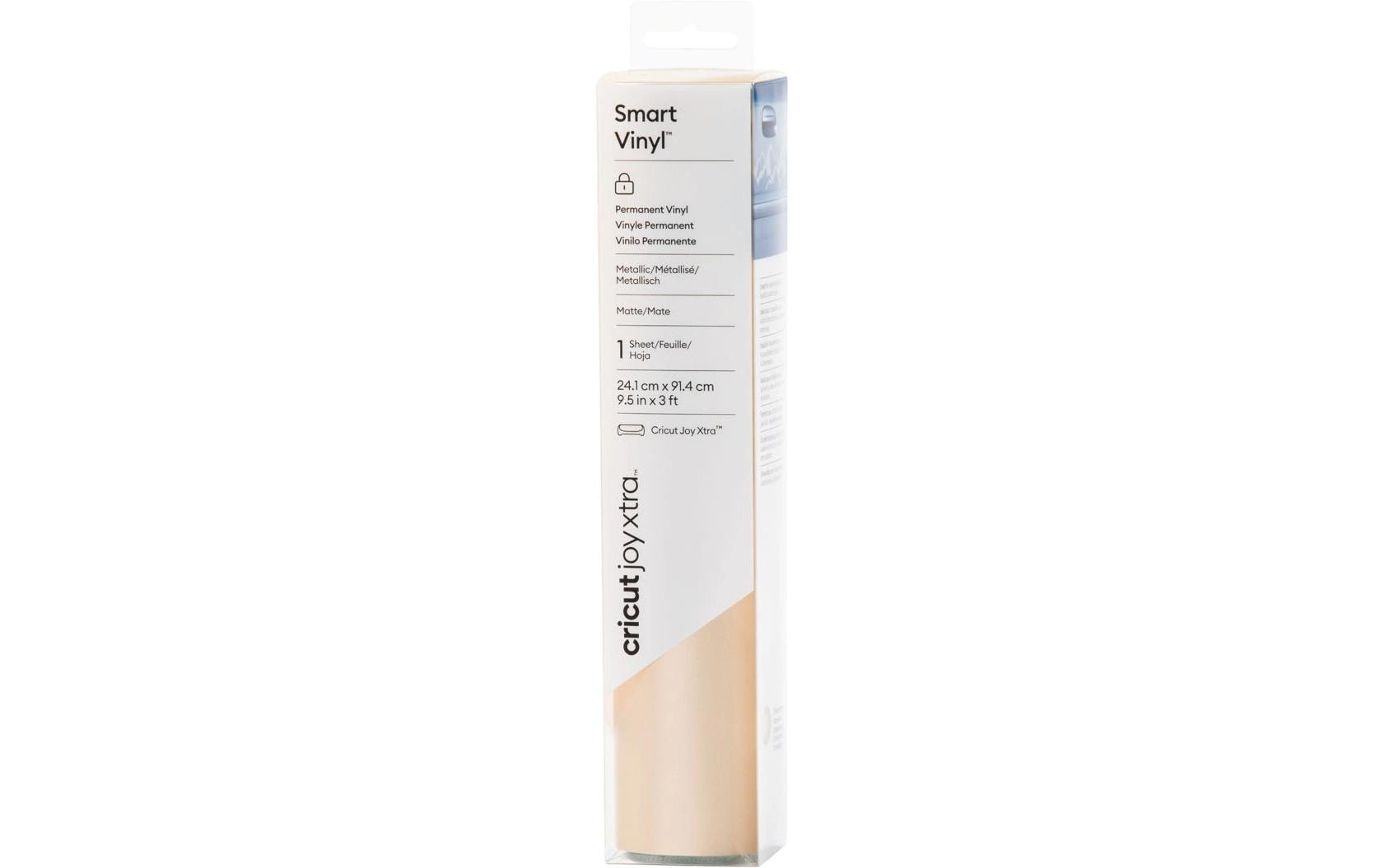 Cricut Vinylfolie Joy Xtra Smart perm 21 x 91 cm, Gold