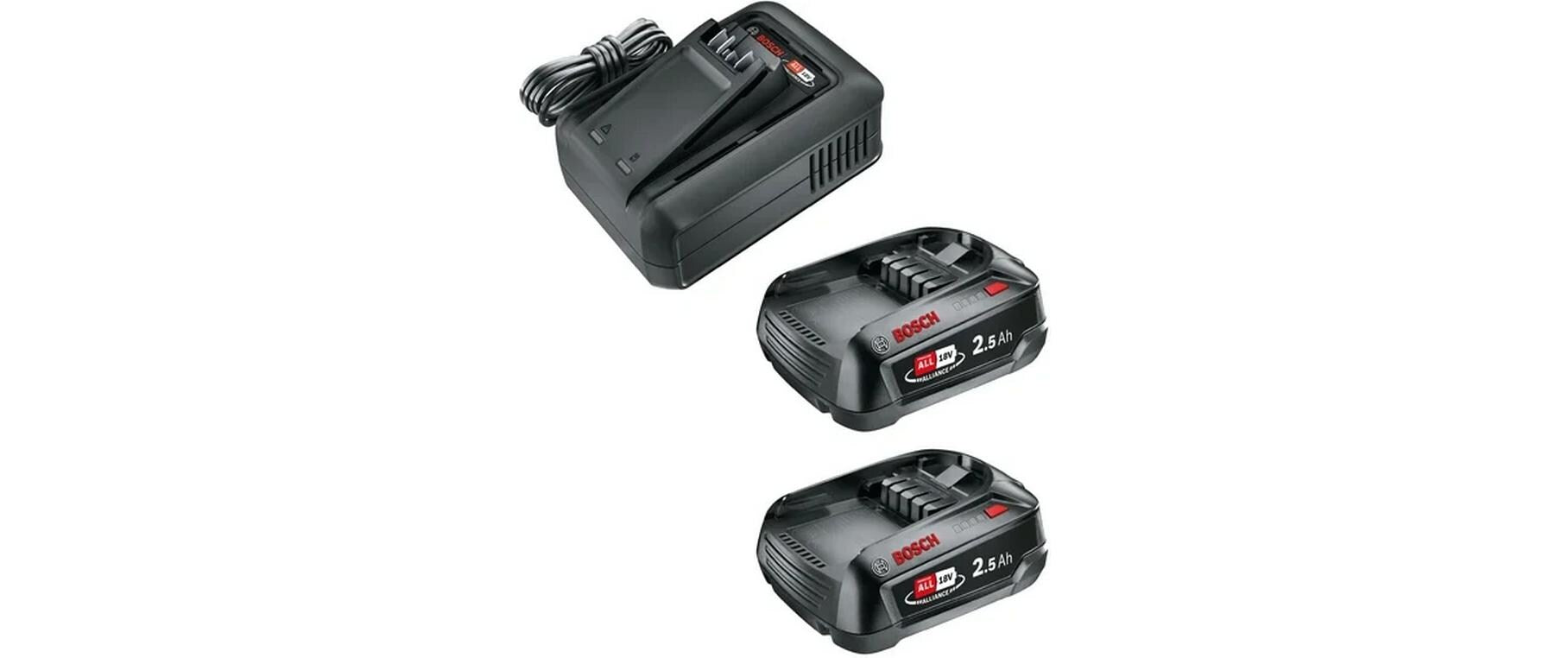 Starter Kit QC AL 18V-44 + 2 x 2,5 Ah SoC