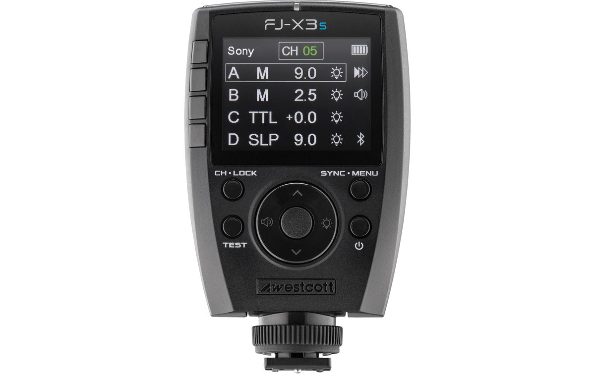 Westcott FJ-X3s Flash Trigger Wireless with Sony Camera Mount