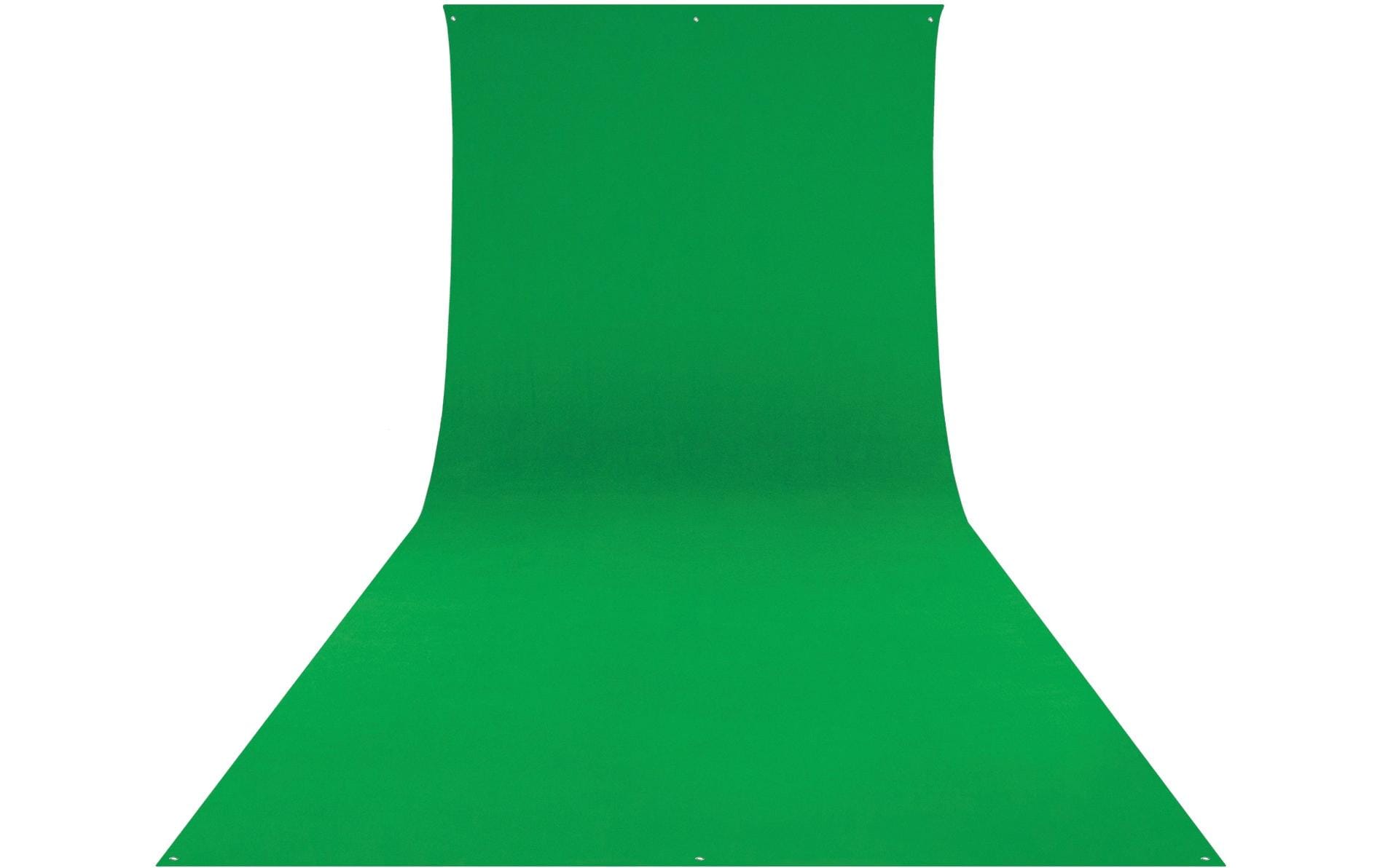 Westcott Backdrop - Chroma-Key Green Wrinkle-Resistant 9 x 20