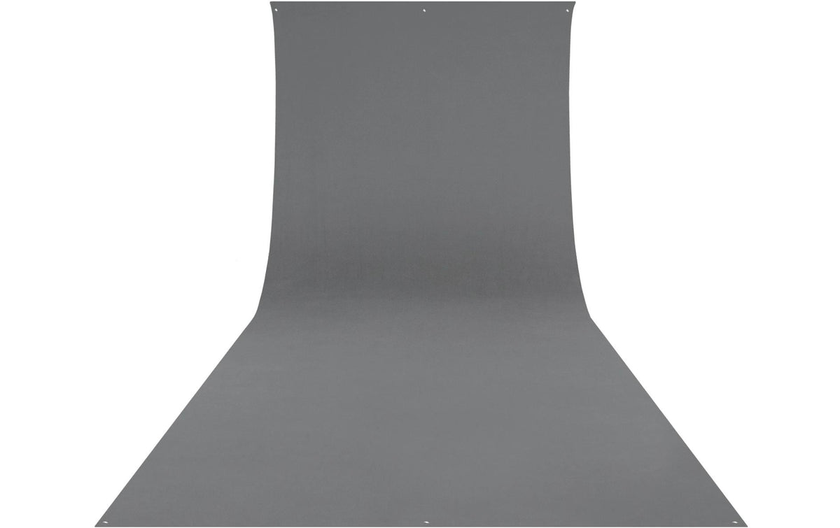 Westcott Backdrop - Neutral Gray Wrinkle-Resistant 9 x 20