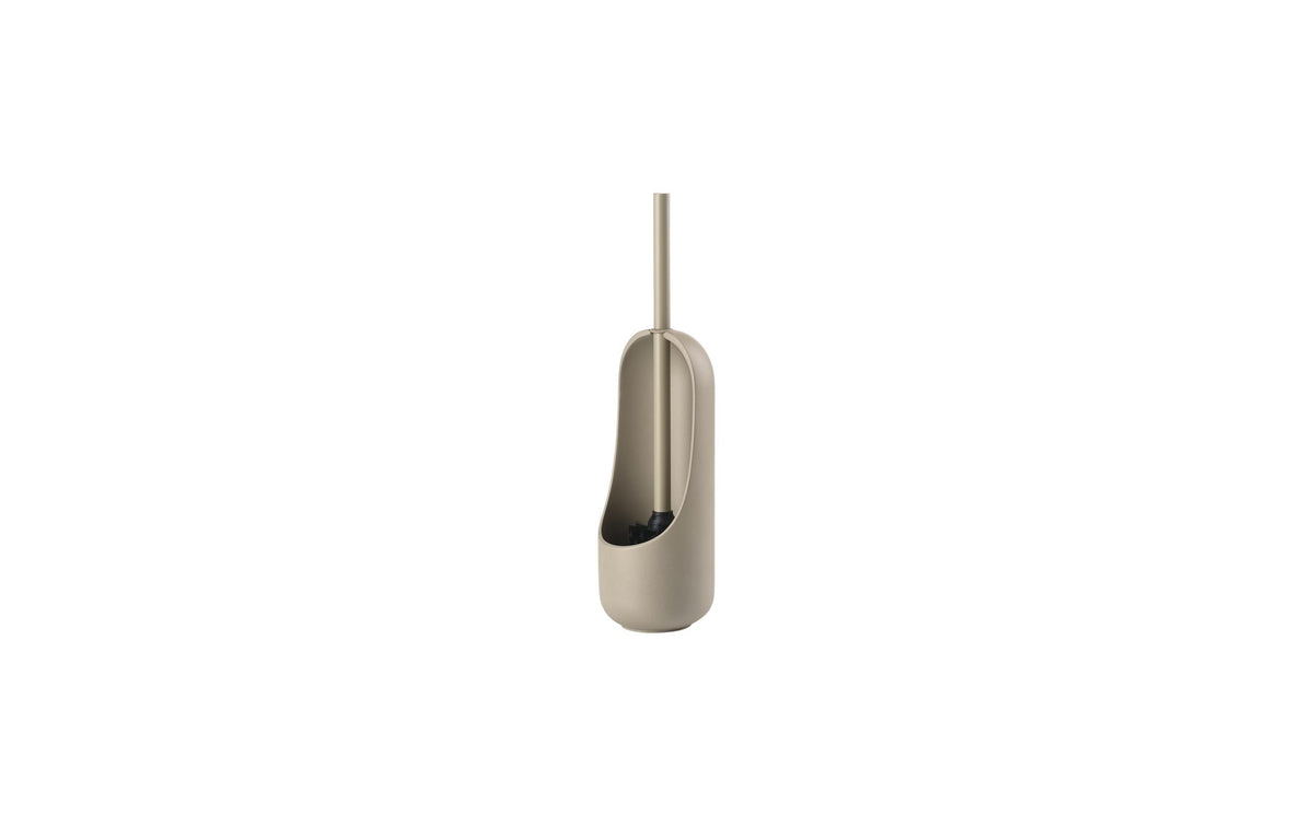 Zone Toilettenbürste Sensu, Taupe 11.8x41 cm (DxH), Beton