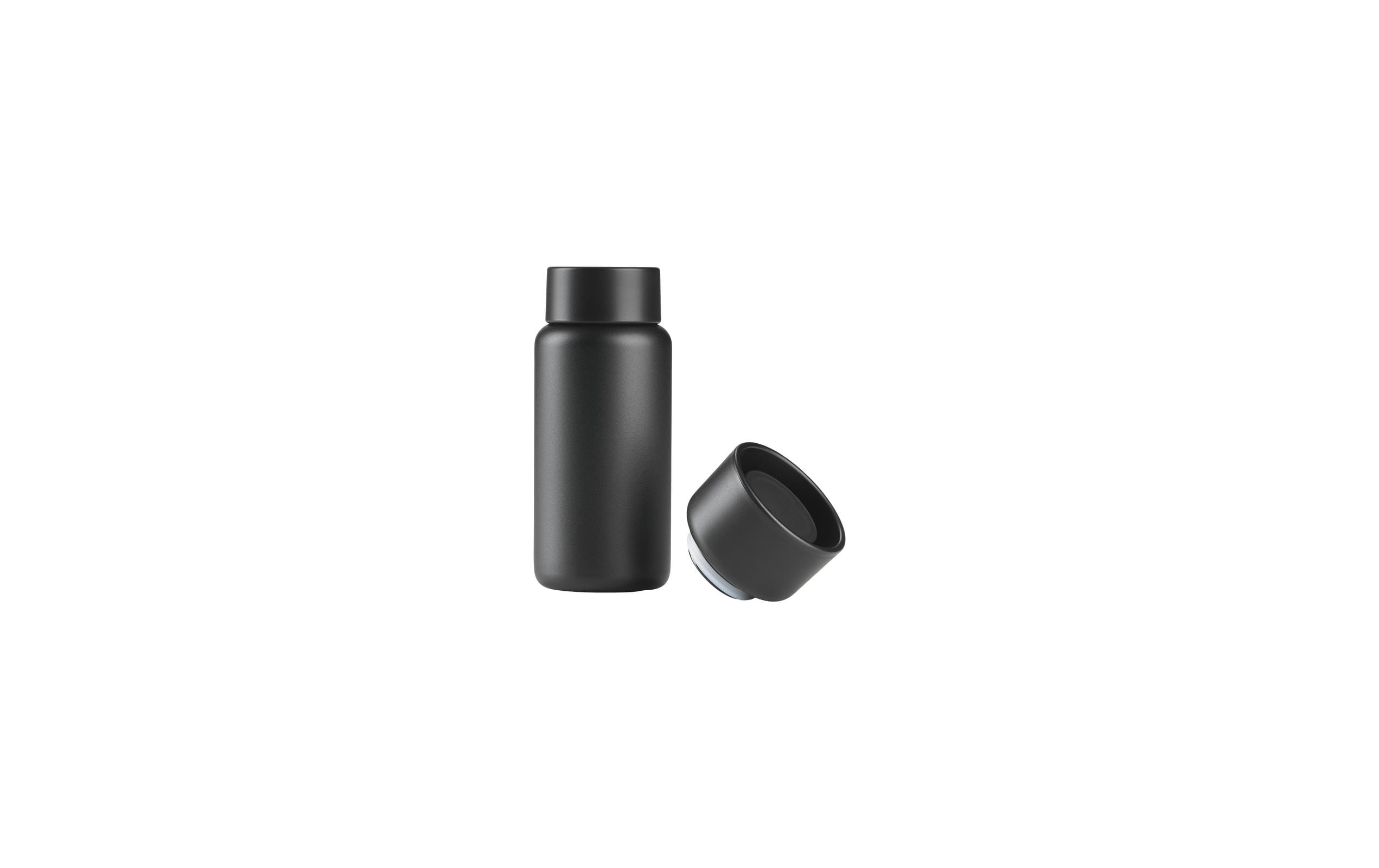 Zone Flasche Singles, Thermo 400ml, Black 7.6x19 cm (DxH), Kalt+Warmgetränke