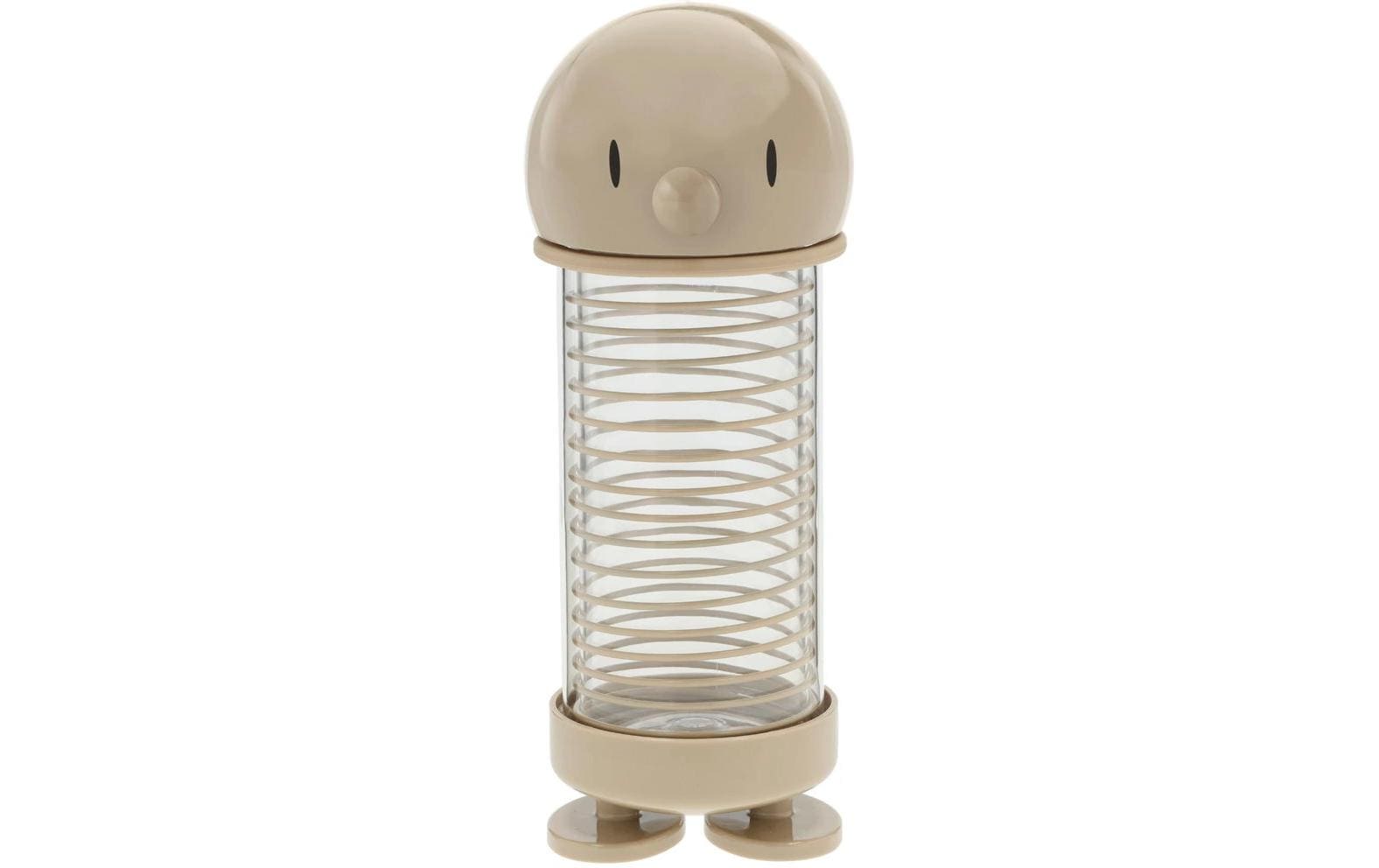 Hoptimist Trinkflasche Bumble 0.4 Liter Beige, 14x8.2x22.2cm, doppelwandig
