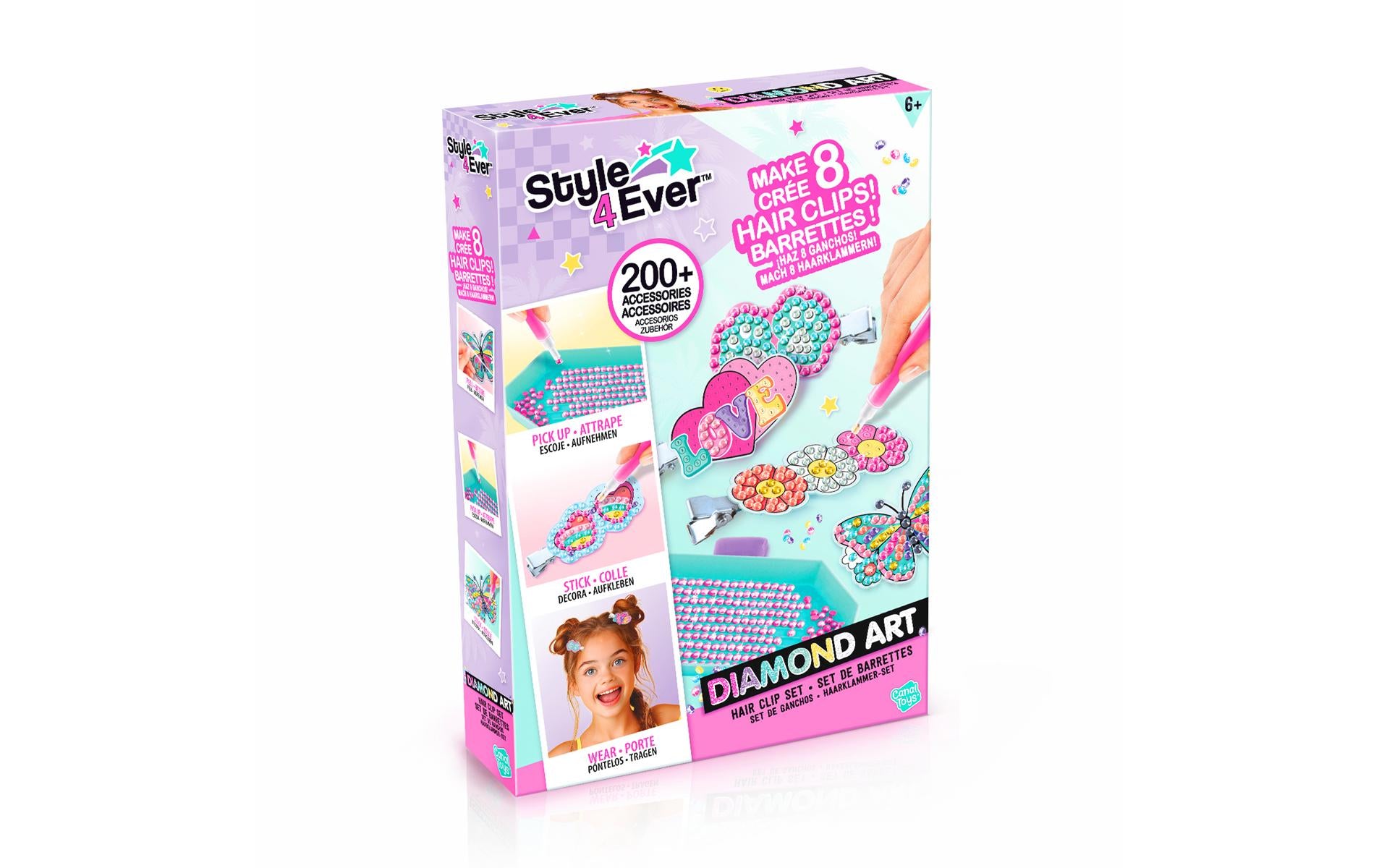 DIY Haar Clip Set