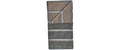 Zone Duschtuch Sauna, 70x140 cm 100% Baumwolle 600g, waschbar 60 Grad