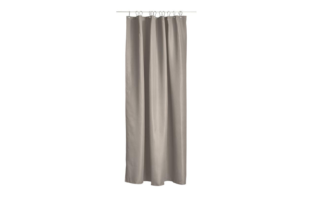 Zone Duschvorhang Lux 180x200 cm, Taupe 200x180cm (LxB), Polyester