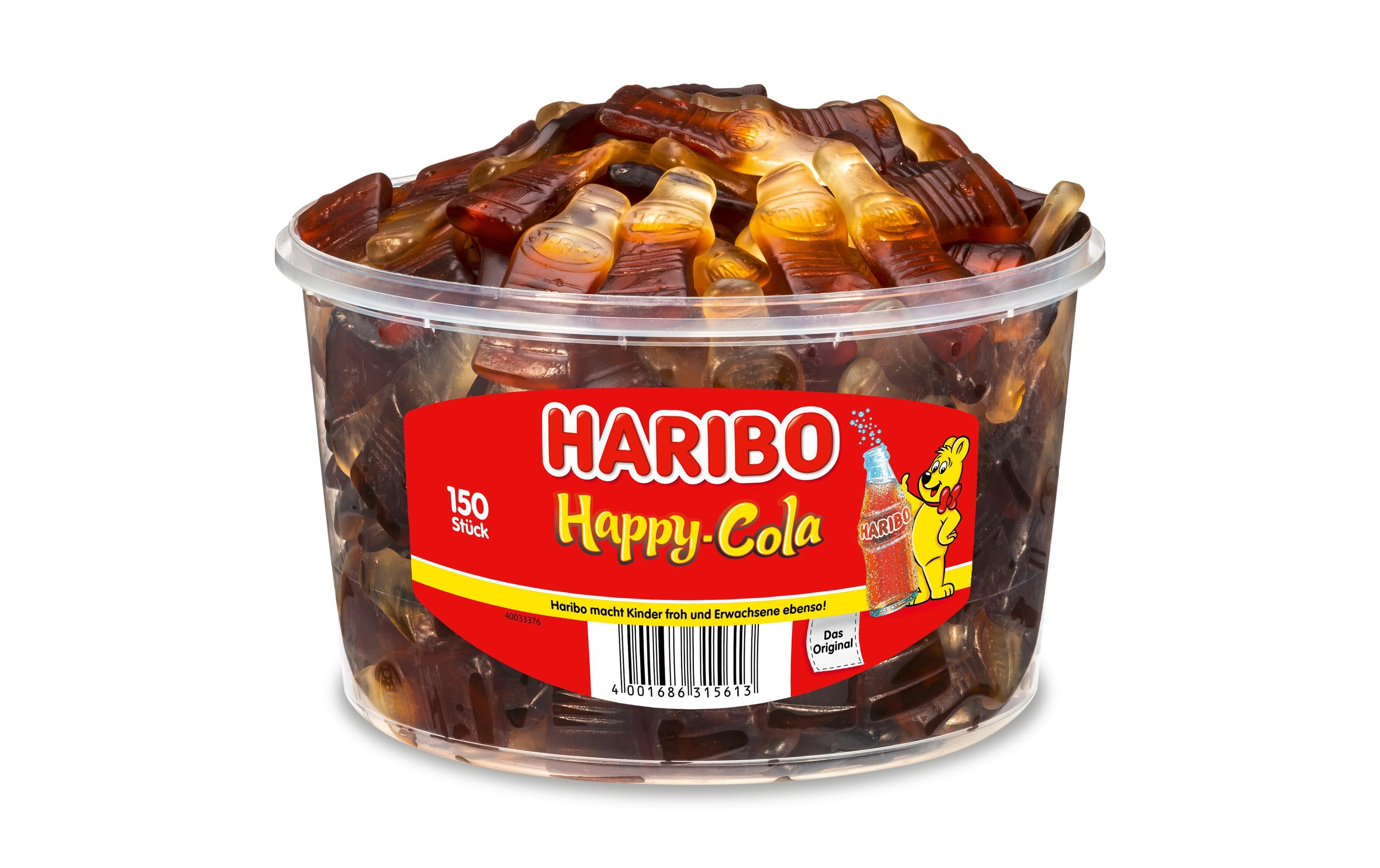 Haribo Happy Cola Dose 150 Stück