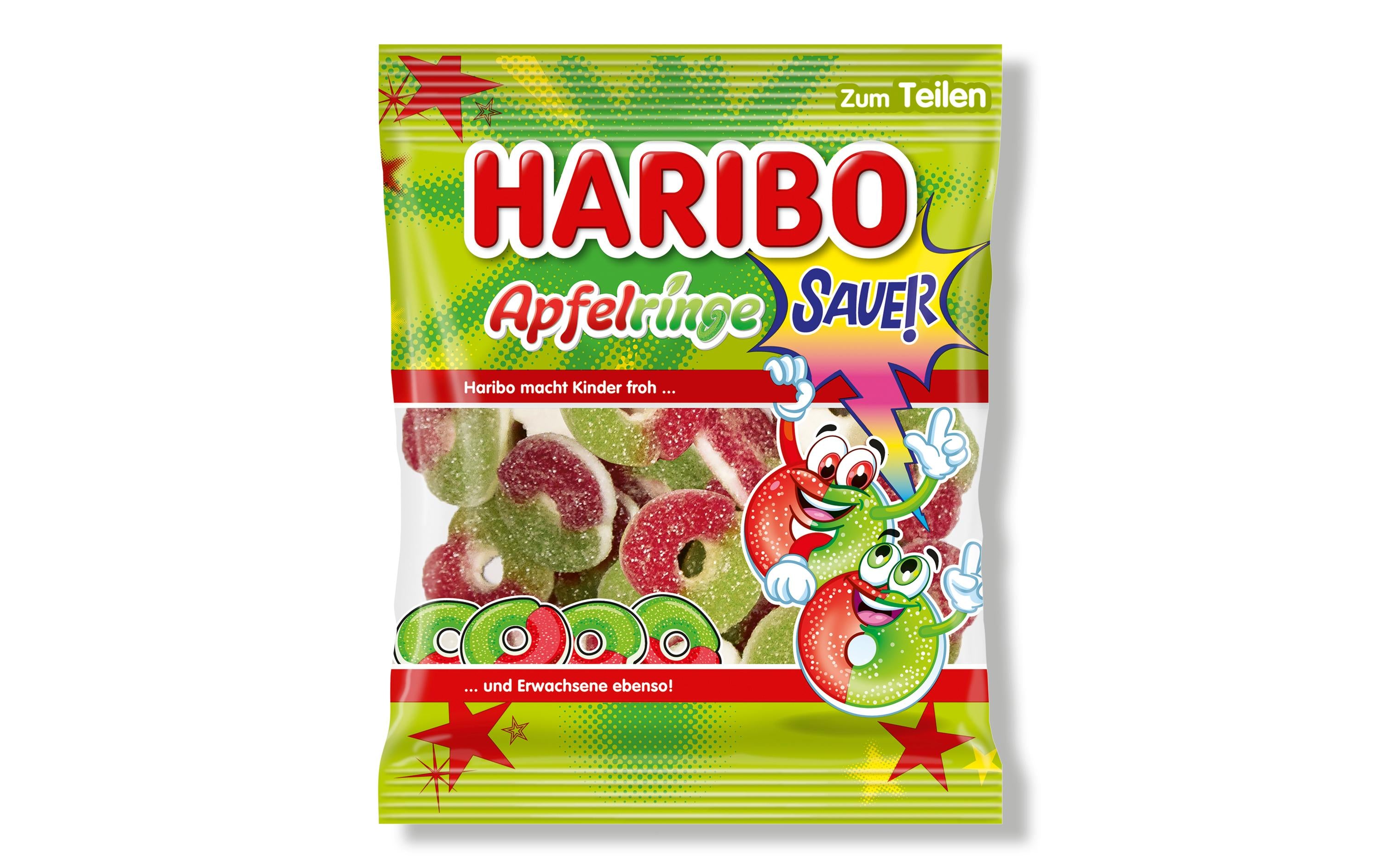 Haribo Apfelringe Sauer 175 g