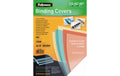 Fellowes Deckblatt Transparent,180 Micron 25 Stk., A4, recylkeltem PVC