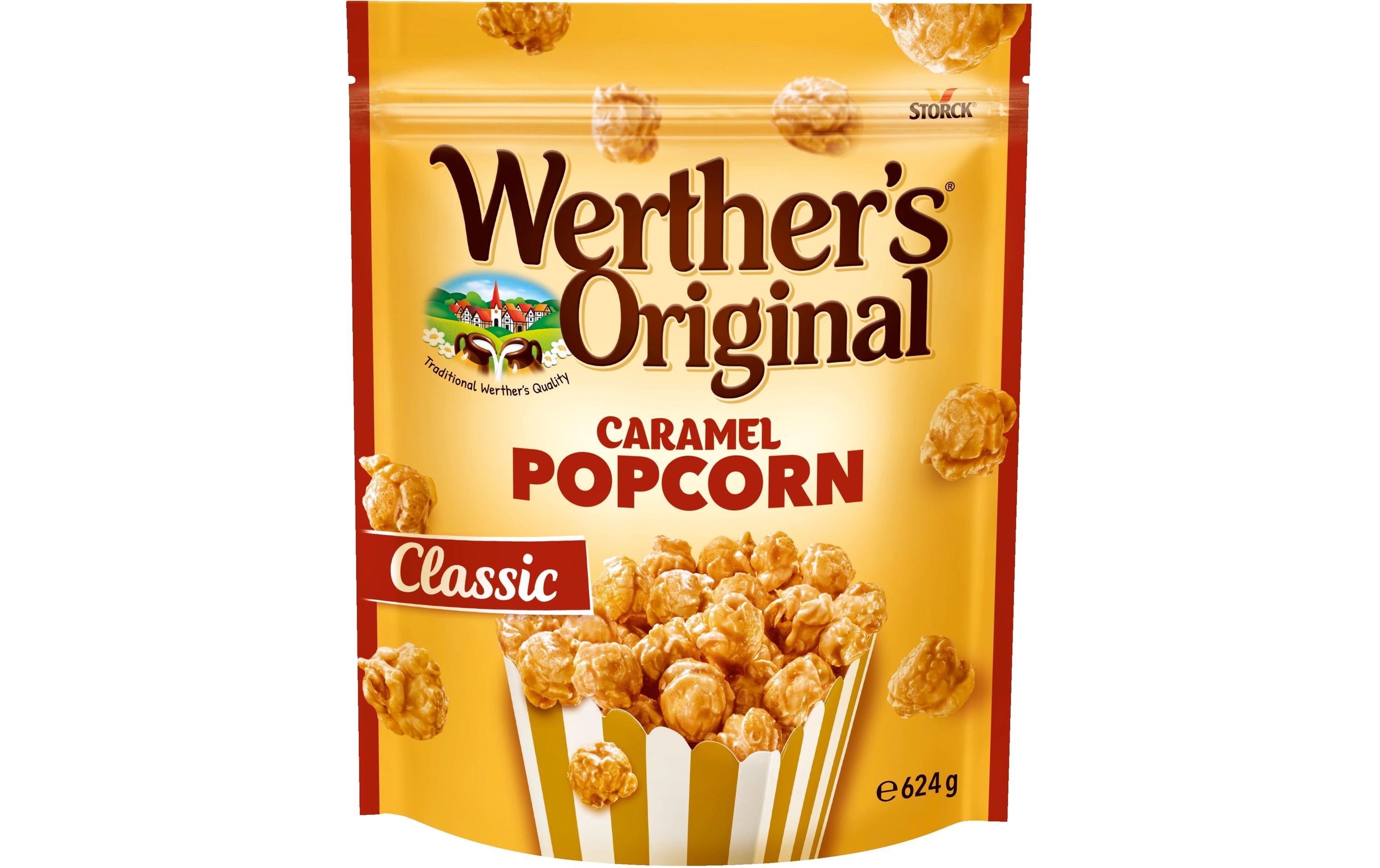 Werthers Original Caramel Popcorn Classic Mega-Pack 624 g
