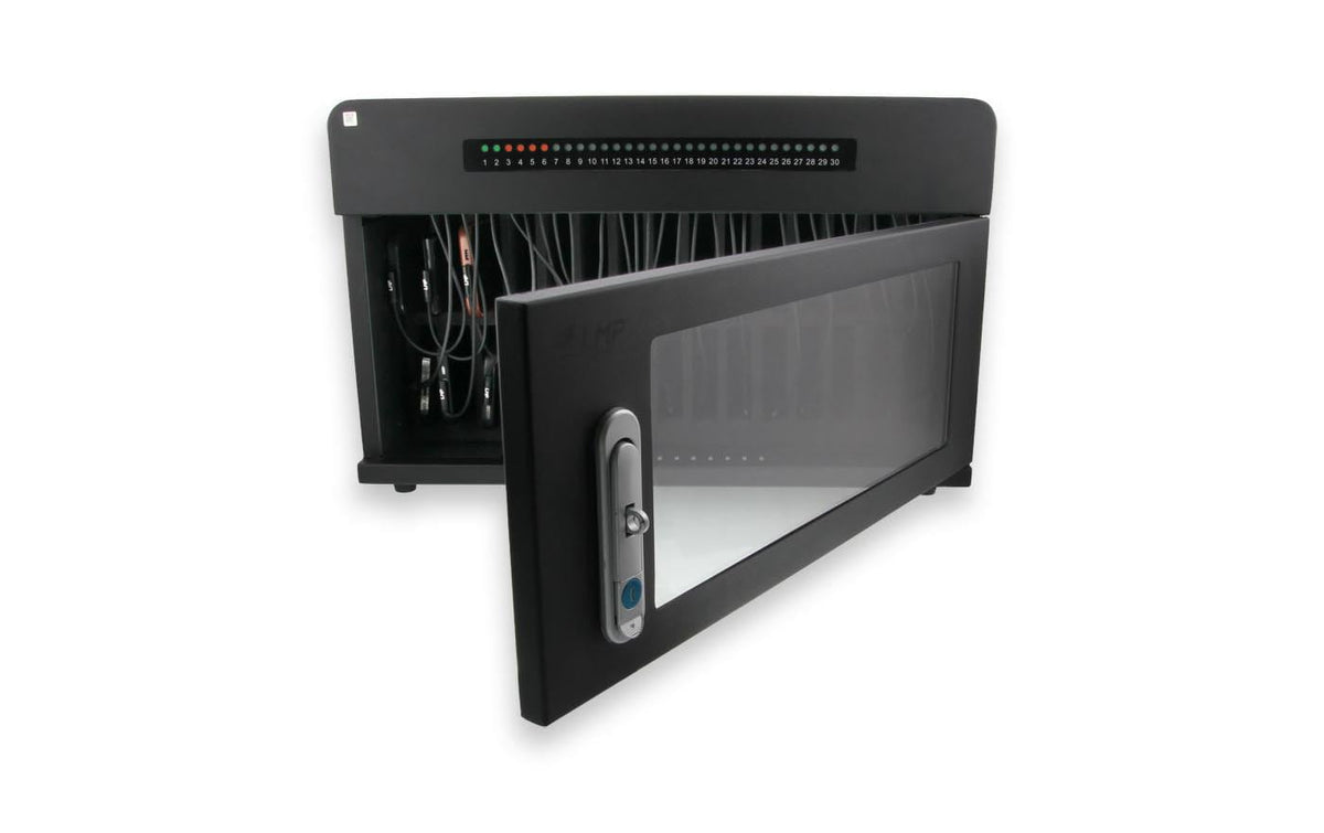 LMP SmartCabinet SP 30-1000 KC, 30 Ports Abschliessbar, 1000W (30W/Port) + Ladekabel