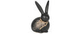 Chalet Hase Tinte L 12x8x18cm schwarz