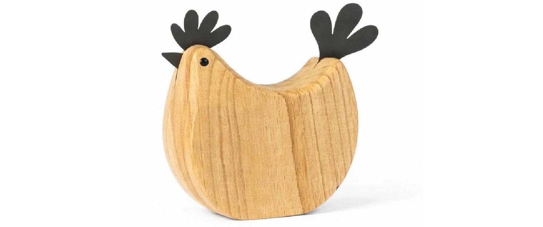 Chalet Huhn Henriette L 32x2x32cm natur
