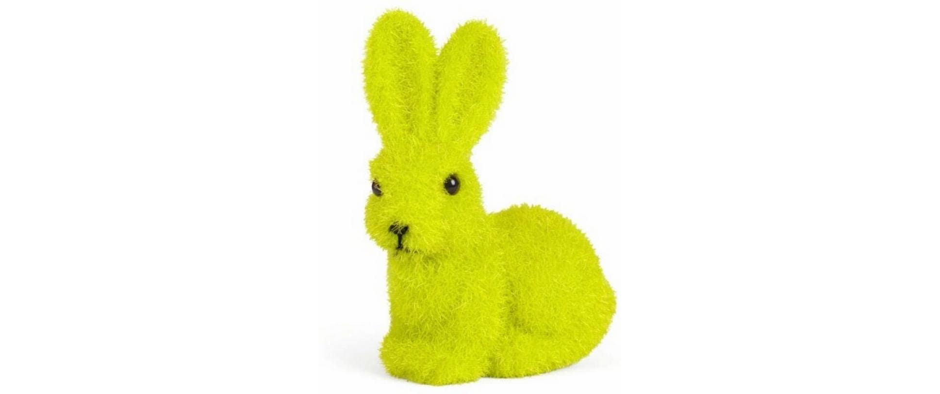 Chalet Hase Wuschel S 10cm hellgrün