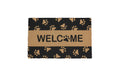 relaxdays Fussmatte Welcome Kokos, 60 x 40 cm