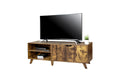 relaxdays TV-Möbel mit 6 Fächer MDF, China, Braun
