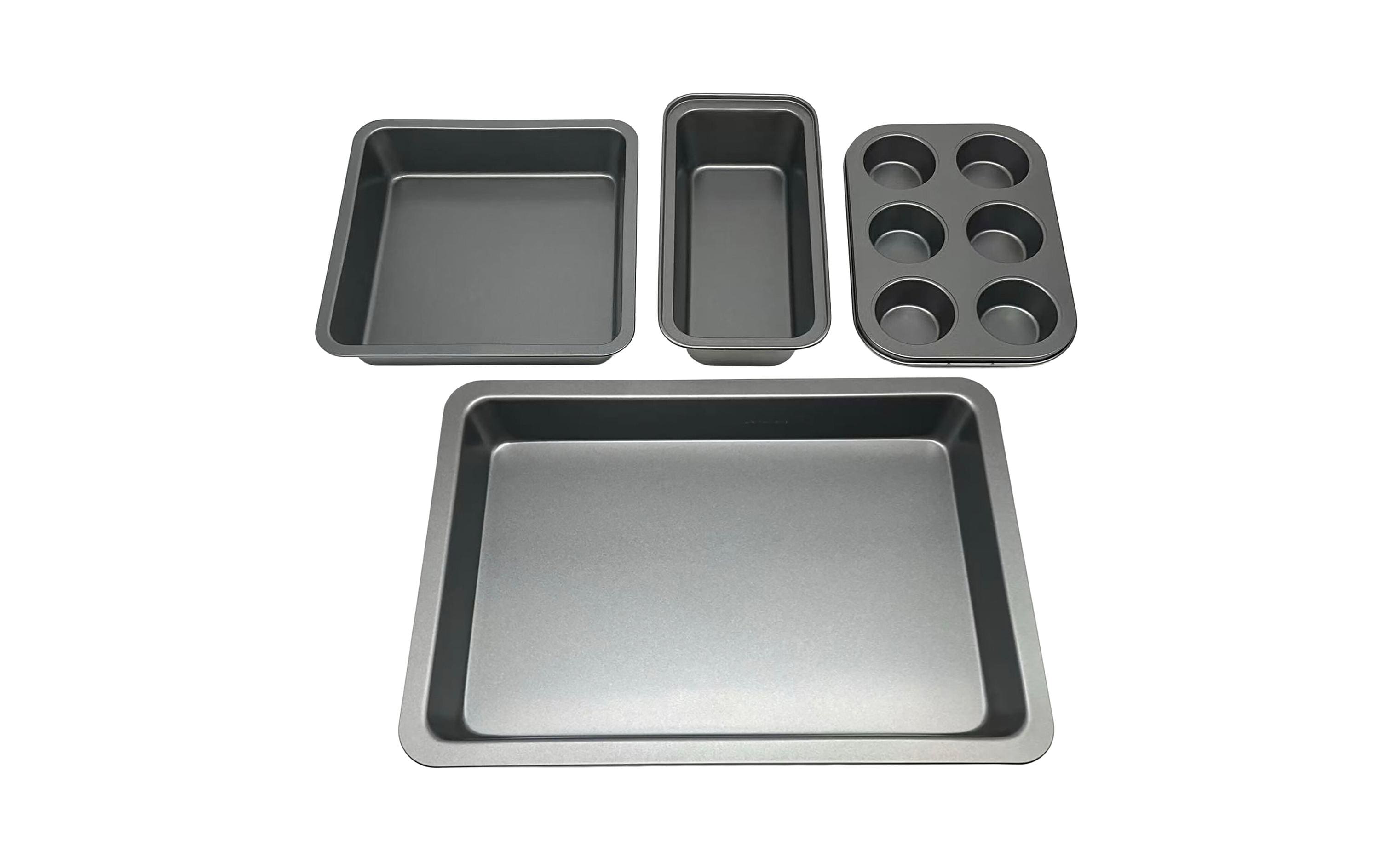 relaxdays Backformen-Set 4-teilig
