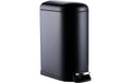 relaxdays Treteimer 10 Liter Schwarz