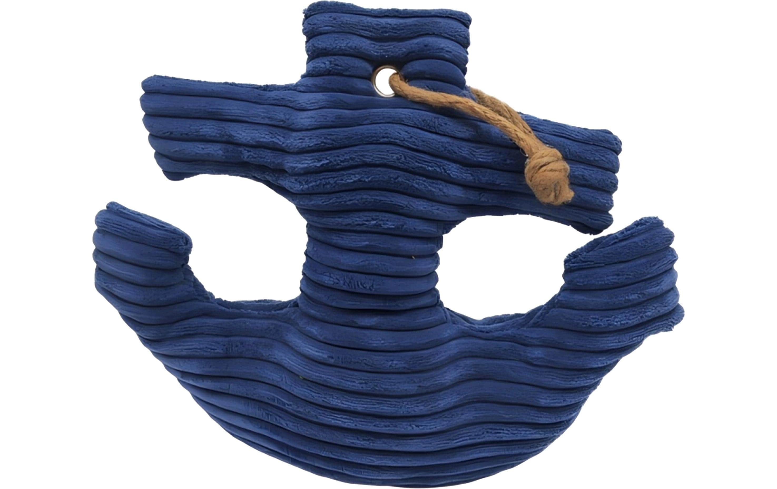 relaxdays Türstopper Anker Blau